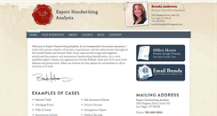 Desktop Screenshot of experthandwritinganalysis.com